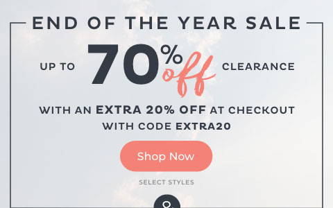Up to 70% off Clearance