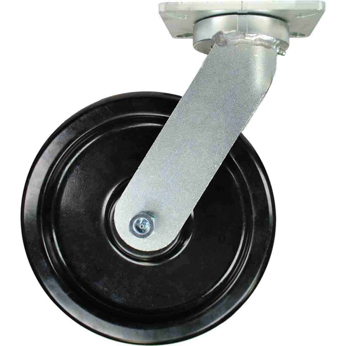 Find industrial swivel & rigid plate casters, designed for everyday hard use, soft rolling rubber