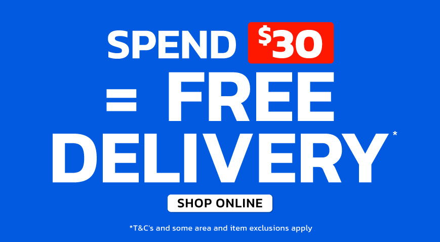 Spend $30 for free delivery. Shop online.