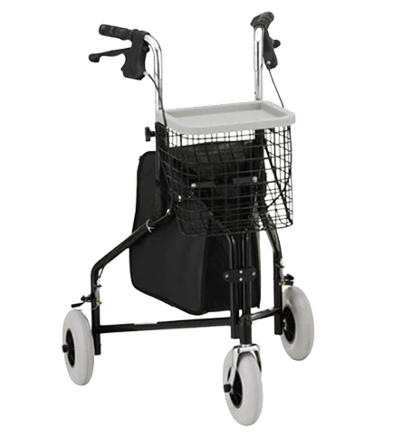 Walkers and rollators