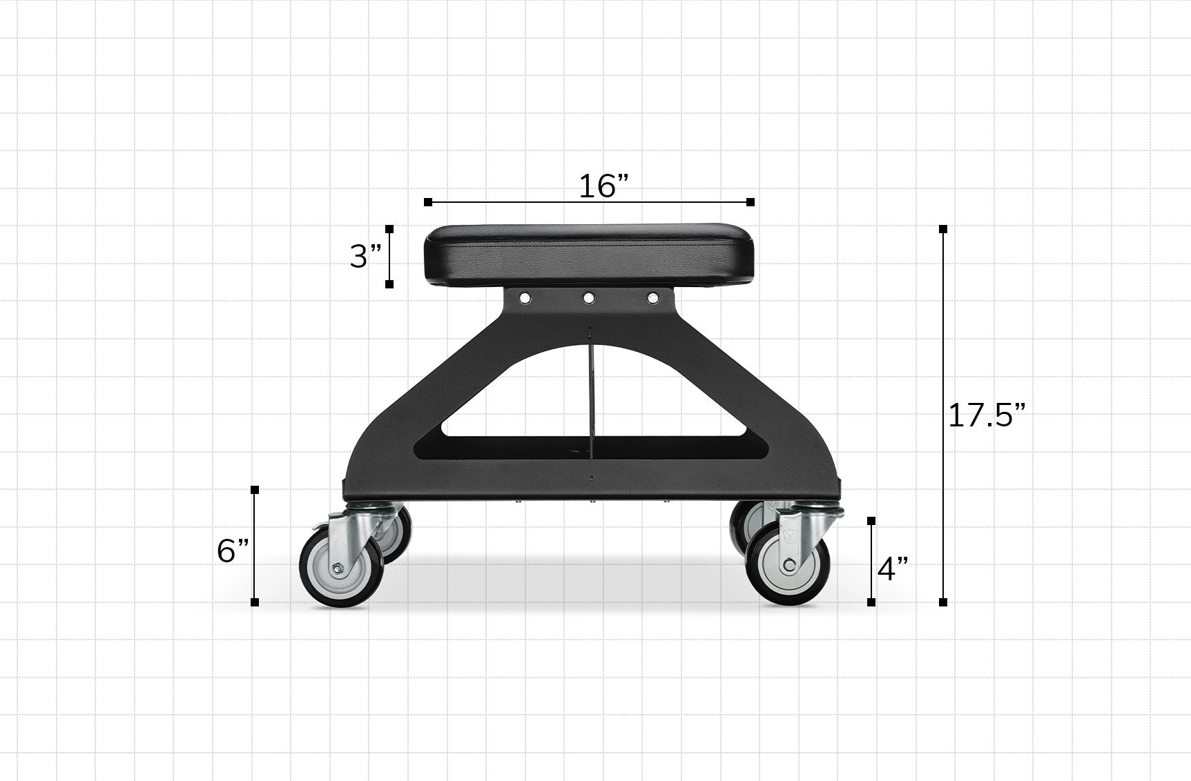 RYFA SHOPMULE LO SHOP STOOL