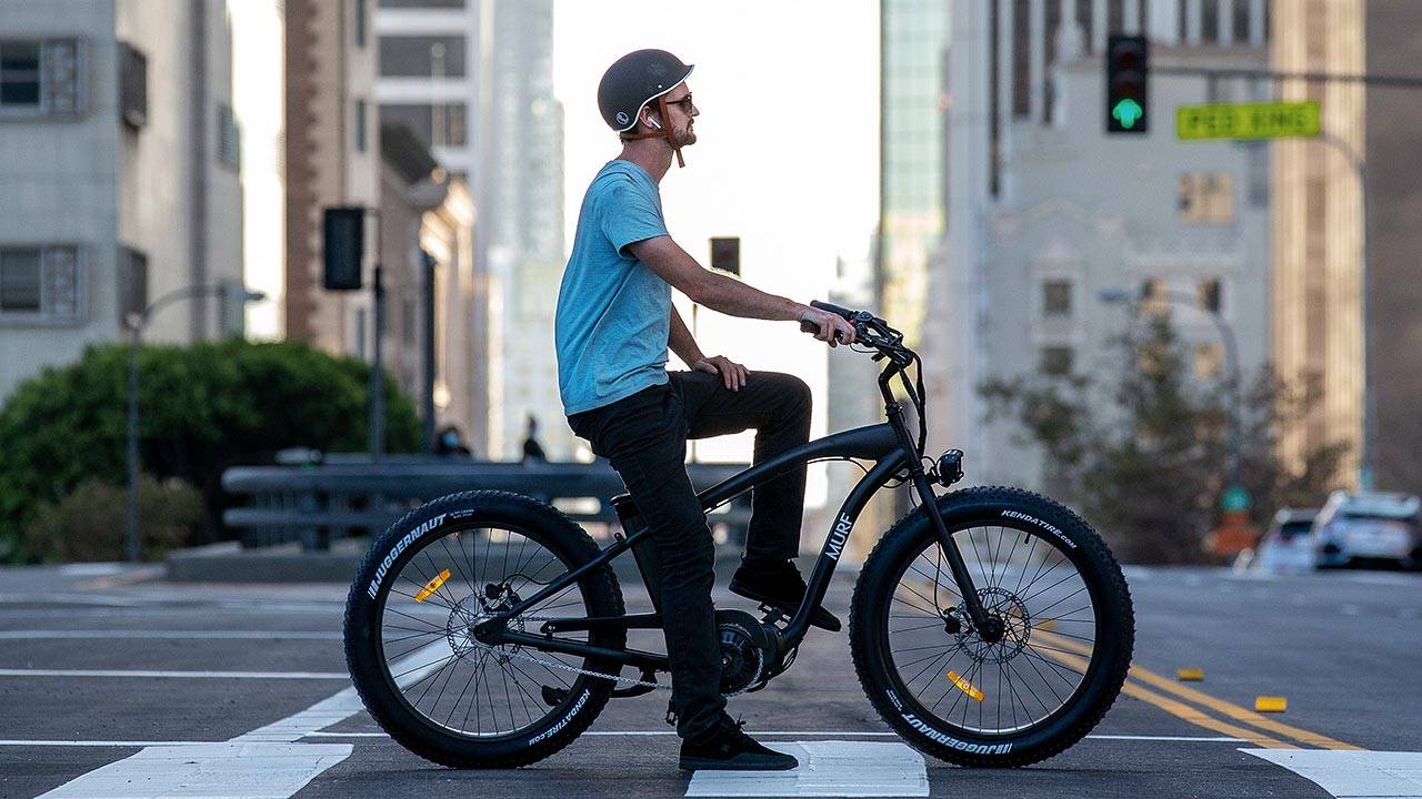 Alpha Murf E-Bike |Matte Black Electric Bike | Murf Electric Bikes