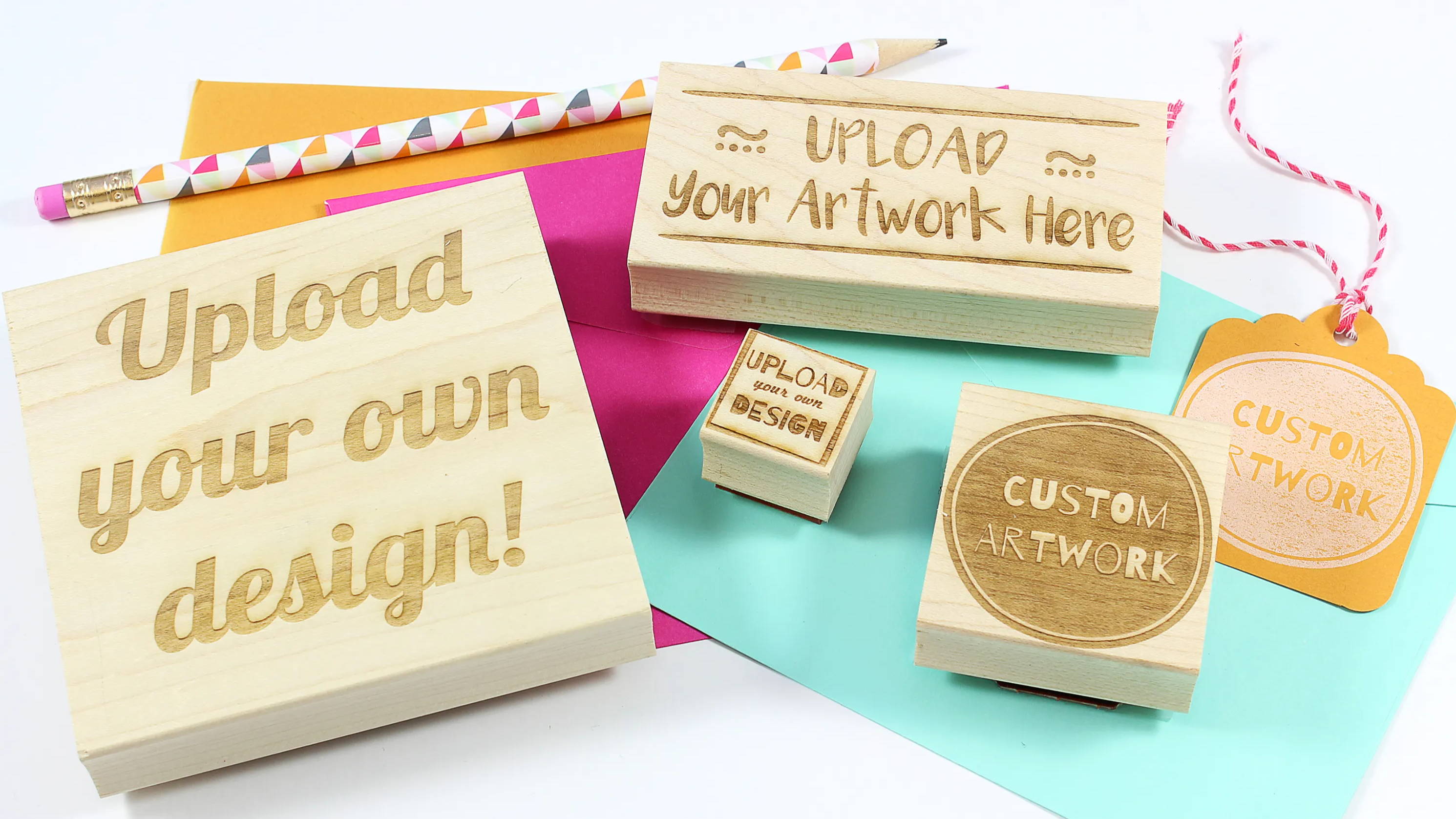 Custom Rubber Stamps with Beautiful Designs