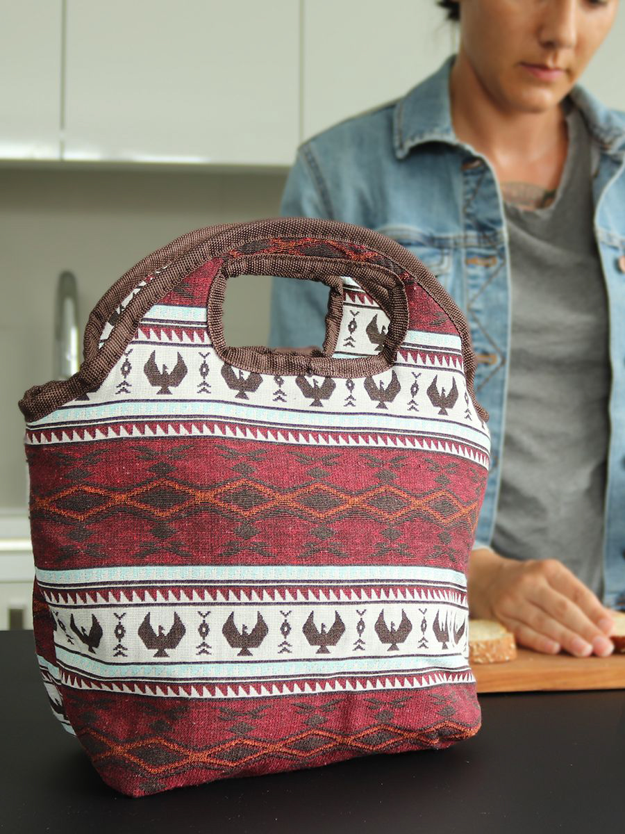 Spirit of the Sky Insulated Bag by Leila Stogan, Coast Salish, Musqueam