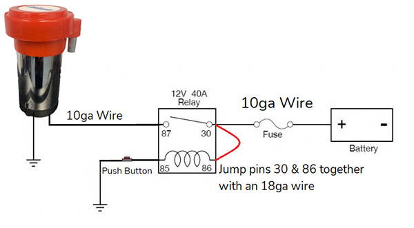 Electric Horn Wiring Diagram