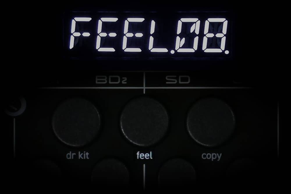 Digital display showing 