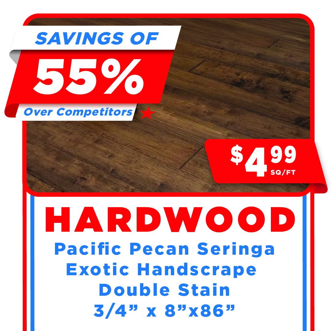 Pacific Pecan Hardwood July 4th Savings