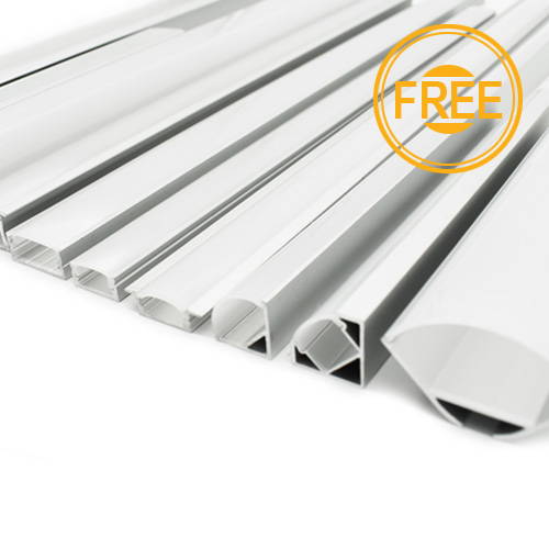 Free LED strip light aluminum channels