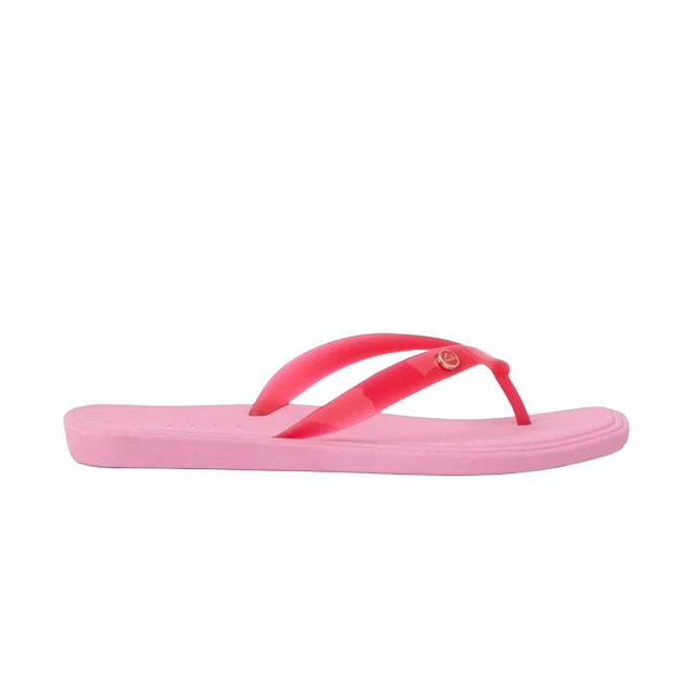 Pink flip-flop sandal with a simple design.