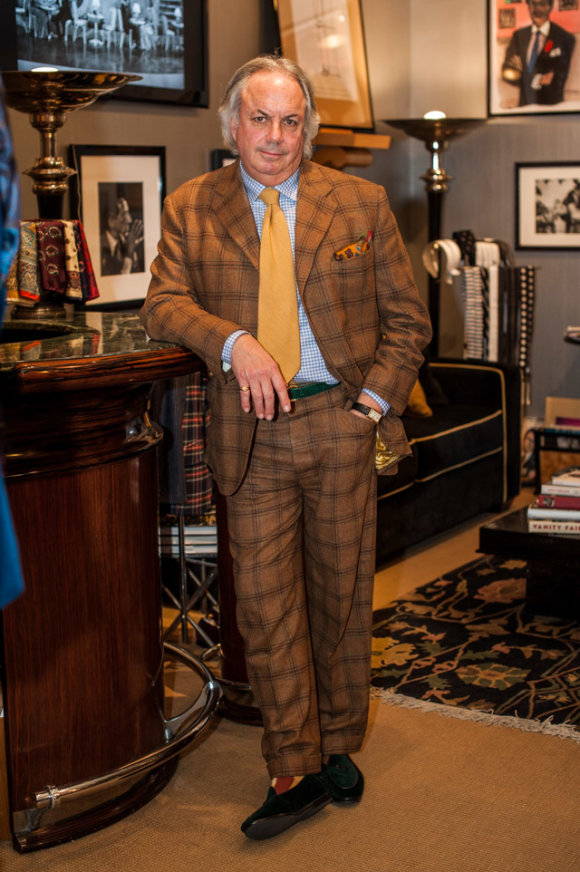 Alan-flusser-windowpane-suit