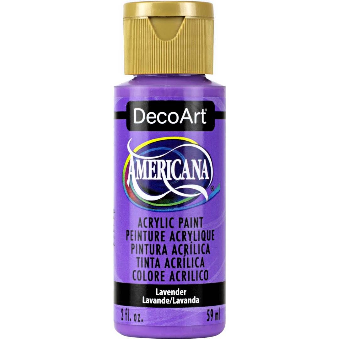 Lavender Americana Acrylics DAO34-3 2 ounce bottle