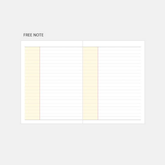 Free note - 3AL 2020 Today journey dated daily diary planner