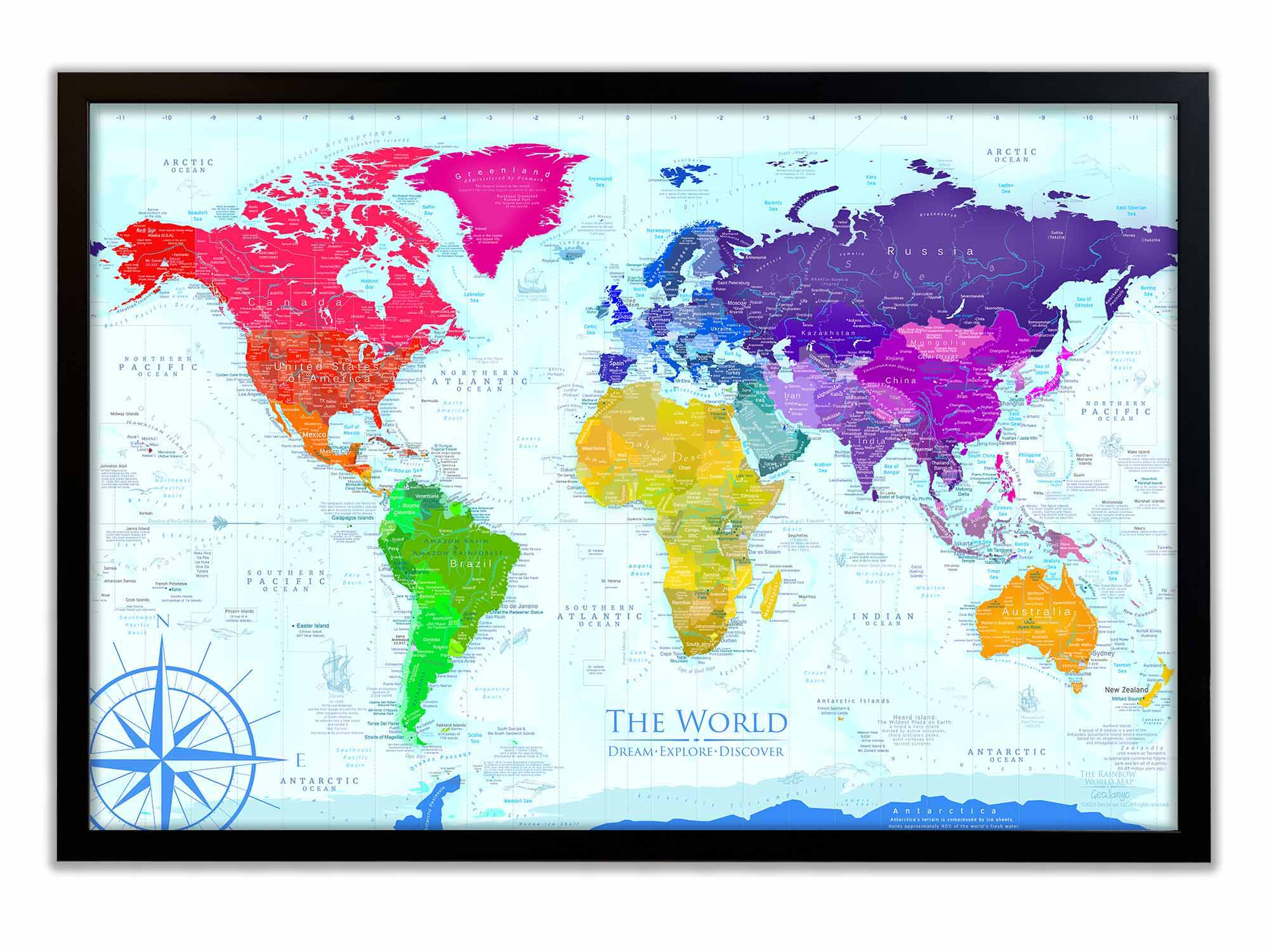 geojango rainbow world map