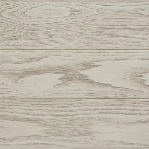 Light-colored White Oak fiberglass wood texture with subtle grain patterns color sample.