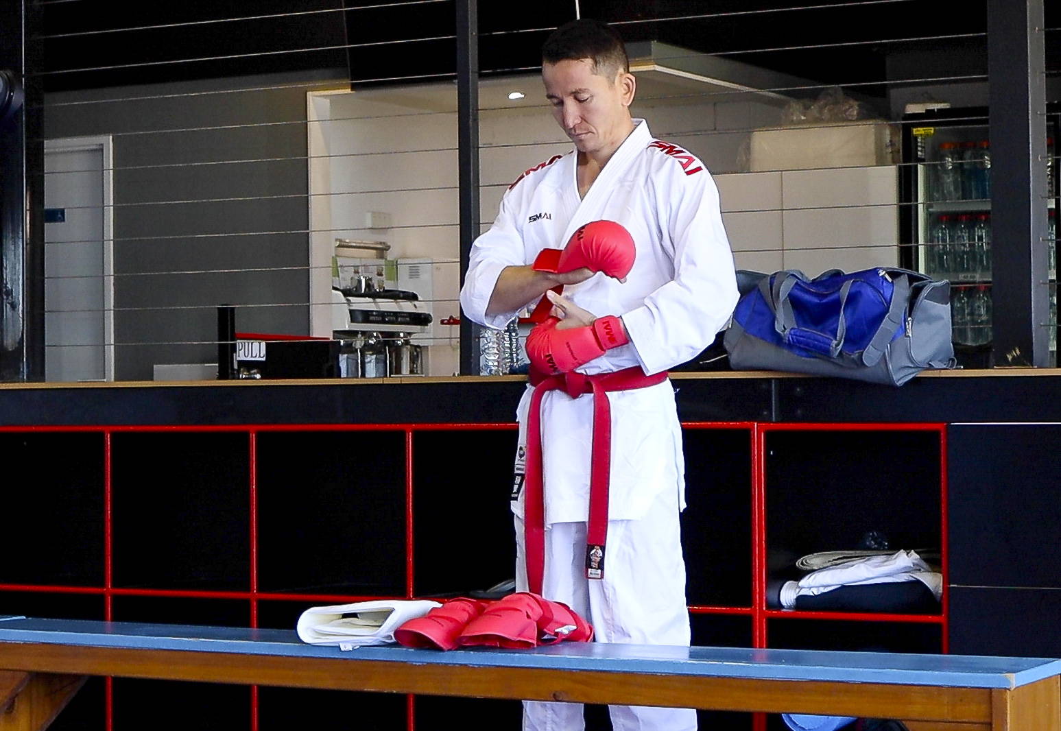 Asif Sultani KArate Athlete Tokyo Olympics Refugee Team 2020 prepares for training