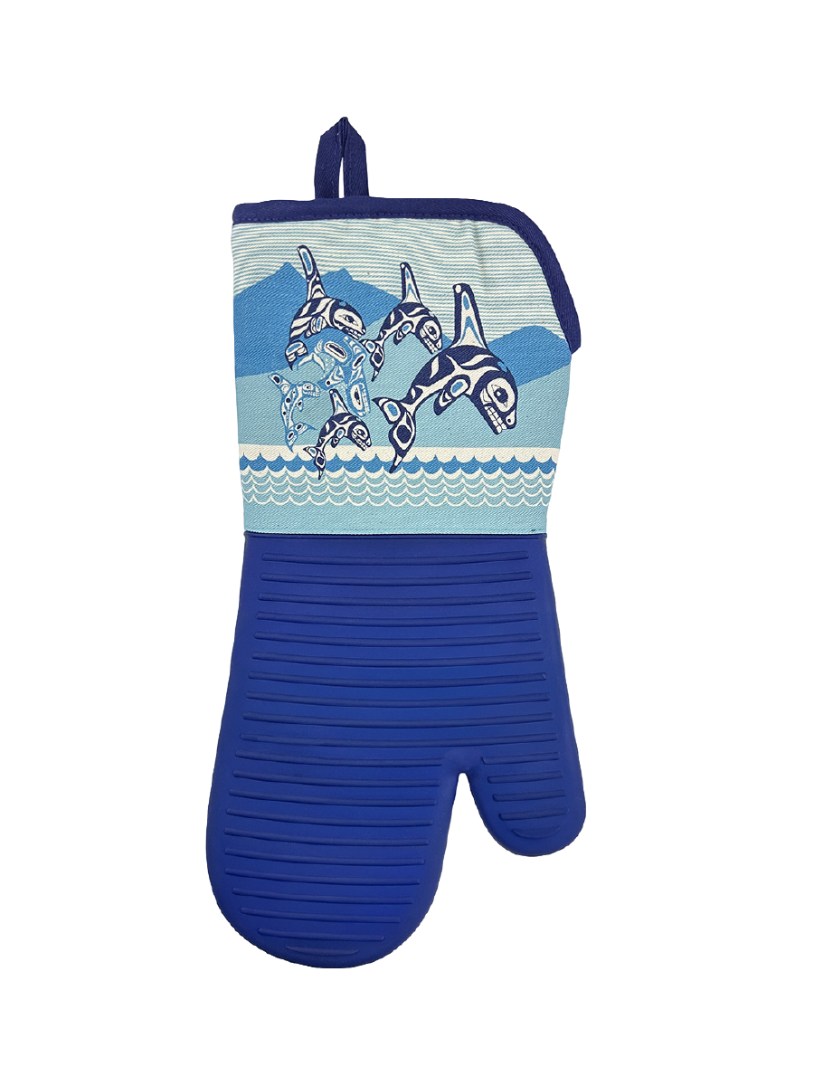 Orca Family Potholder