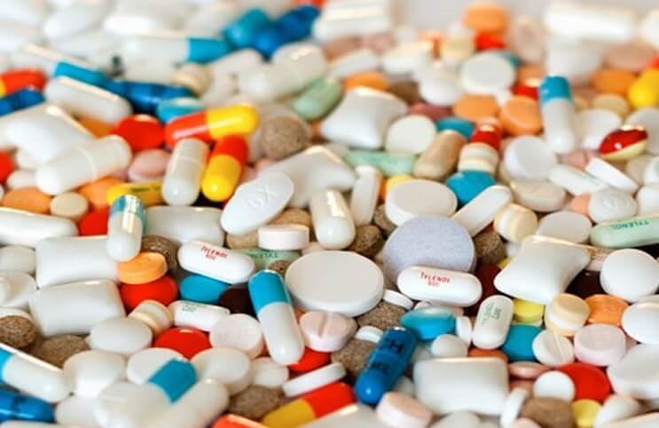 A colorful pile of NSAIDS.