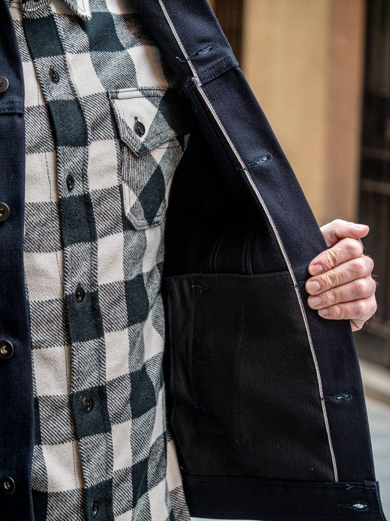  3sixteen indigo Type3 jacket