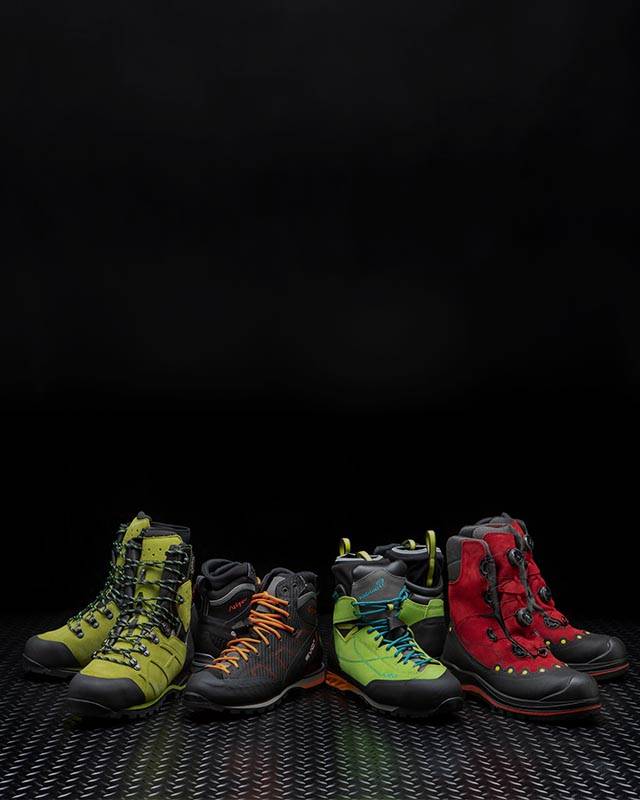 Arborist Boots Durable climbing and chainsaw boots<br>built specifically for arborists