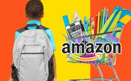 Amazon school supplies list: notebooks, pens, pencils, rulers, and other essential items for students.