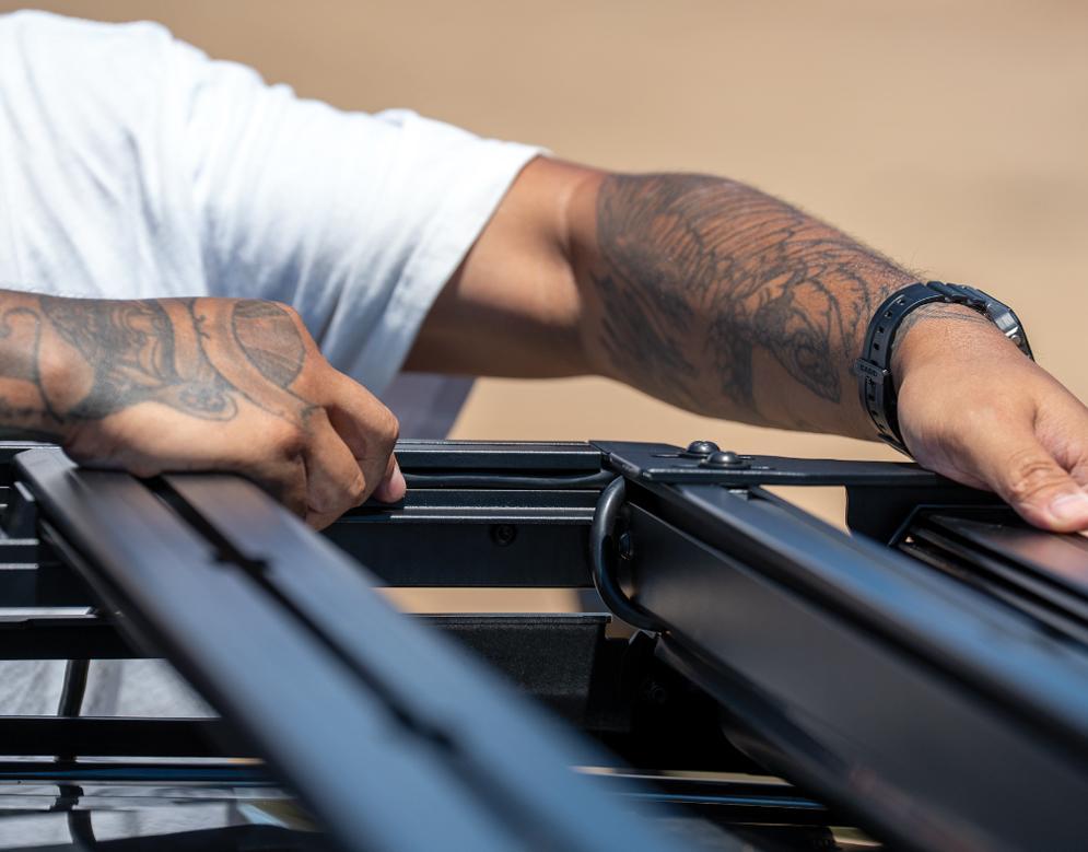 Roof Rack Platform Cable Management