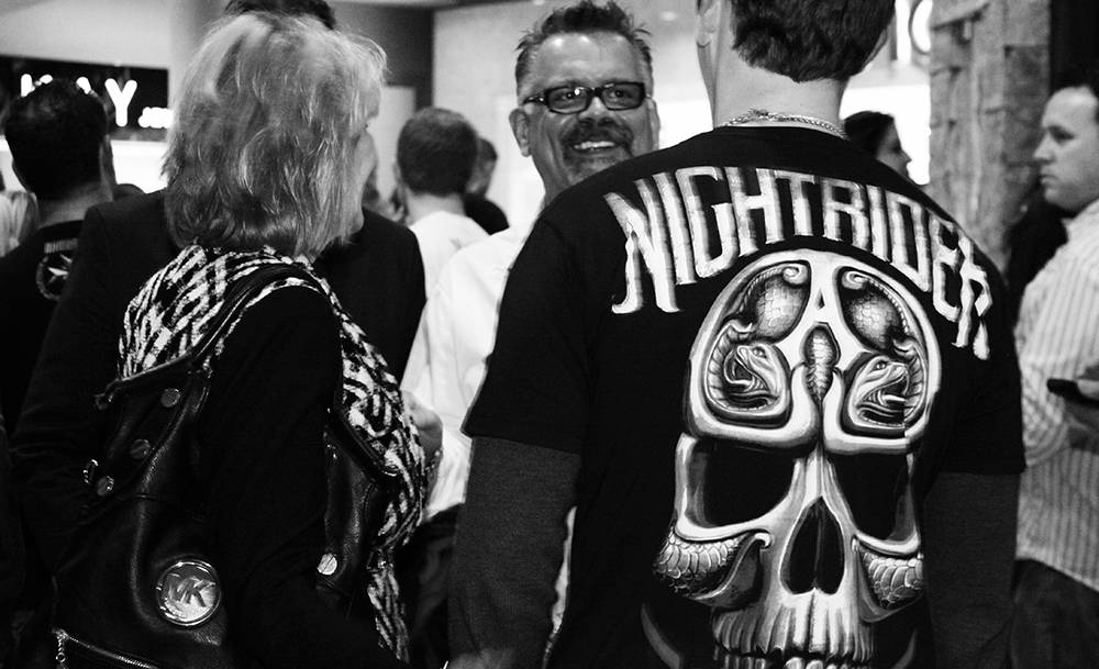 Guests Having Fun at the NightRider Jewelry Grand Opening Party Scottsdale Fashion Square