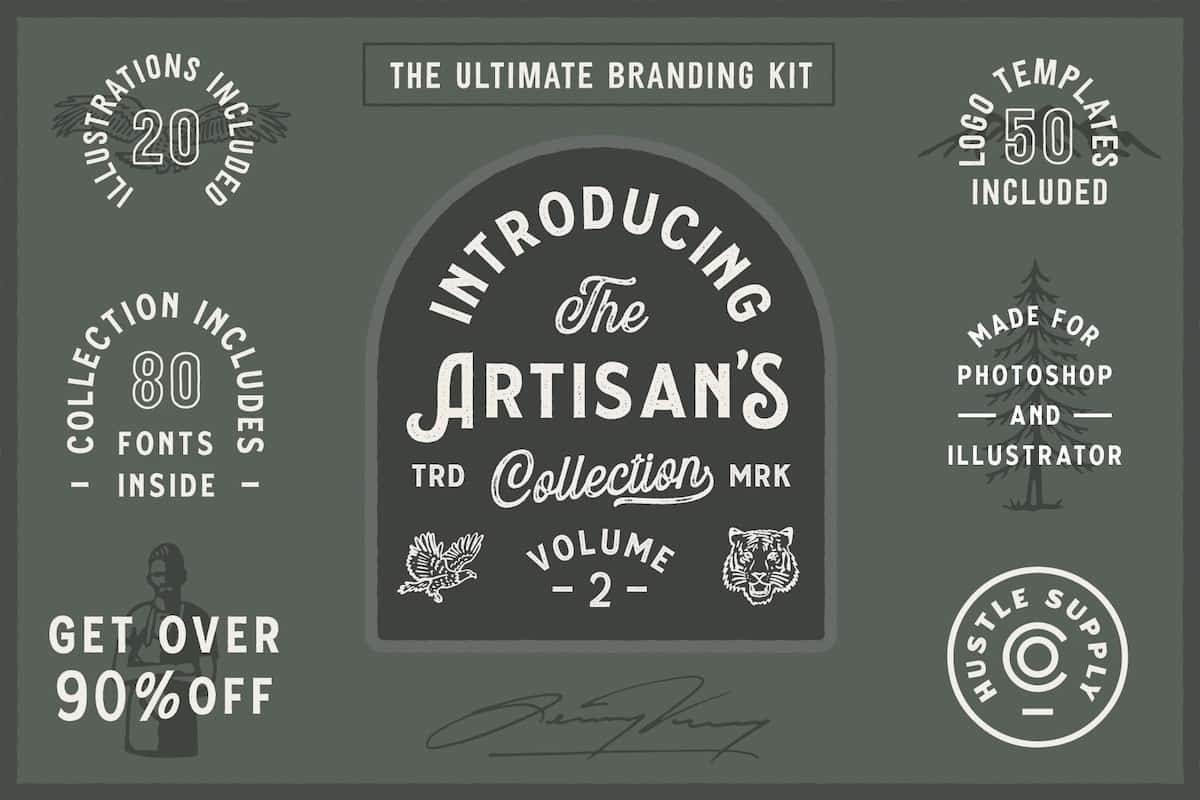 The Artisan Font Collection