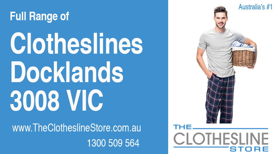 New Clotheslines in Docklands Victoria 3008
