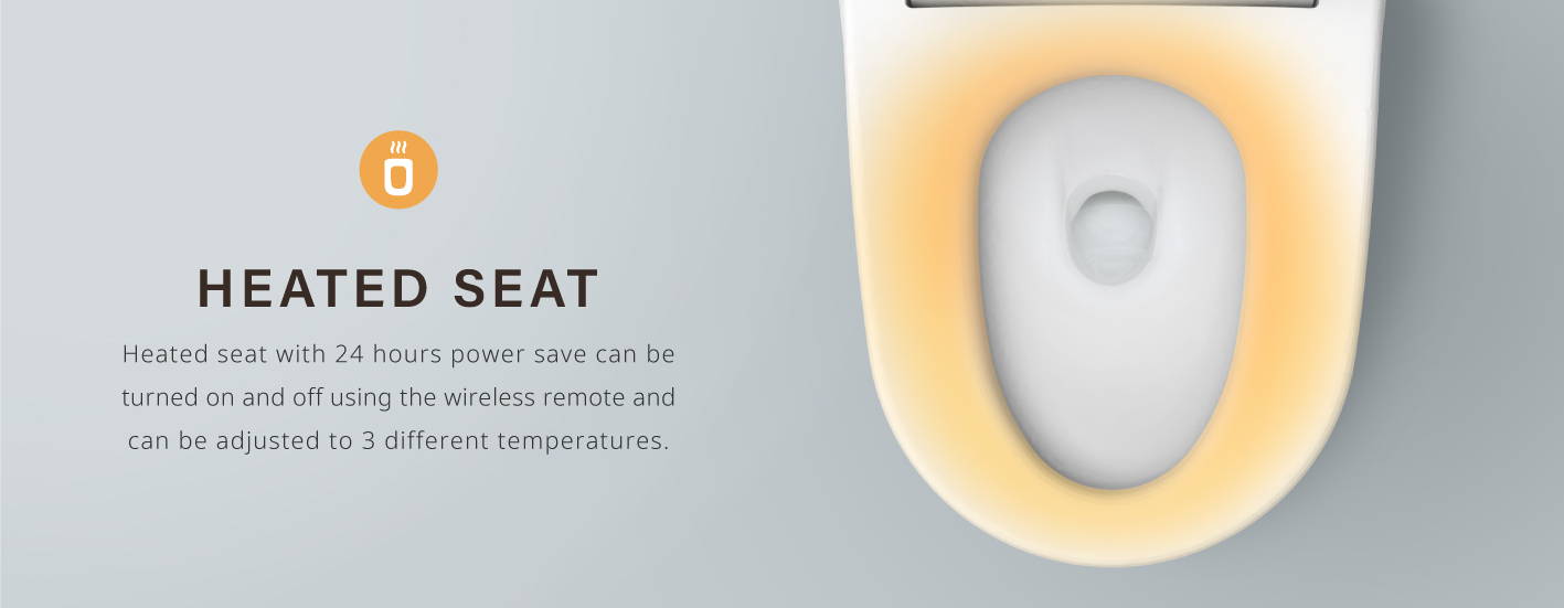 heated seat 24 hours power save in different temperatures