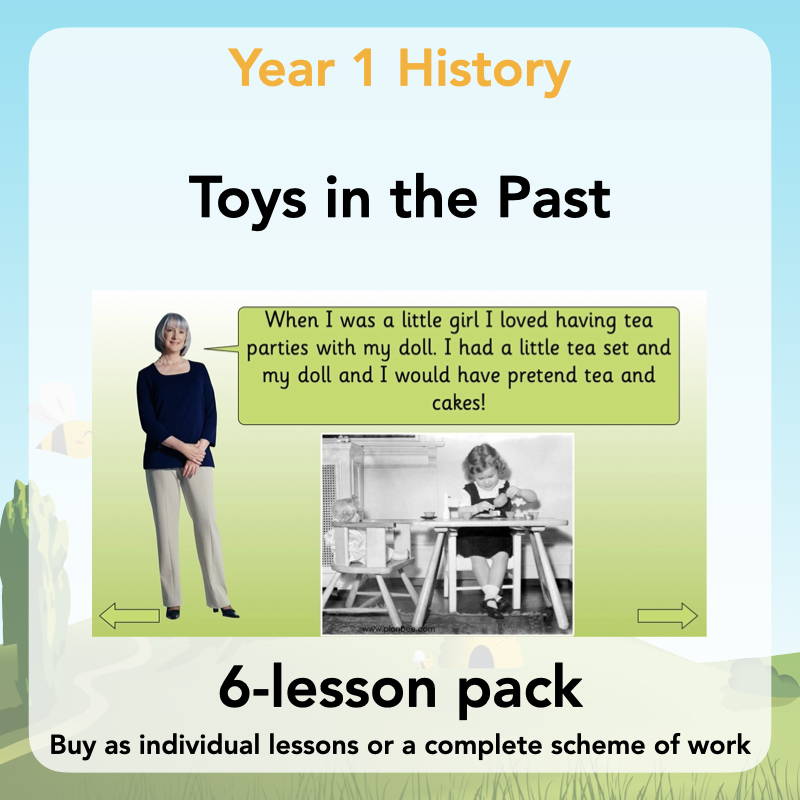 Year 1 Curriculum - Toys in the Past