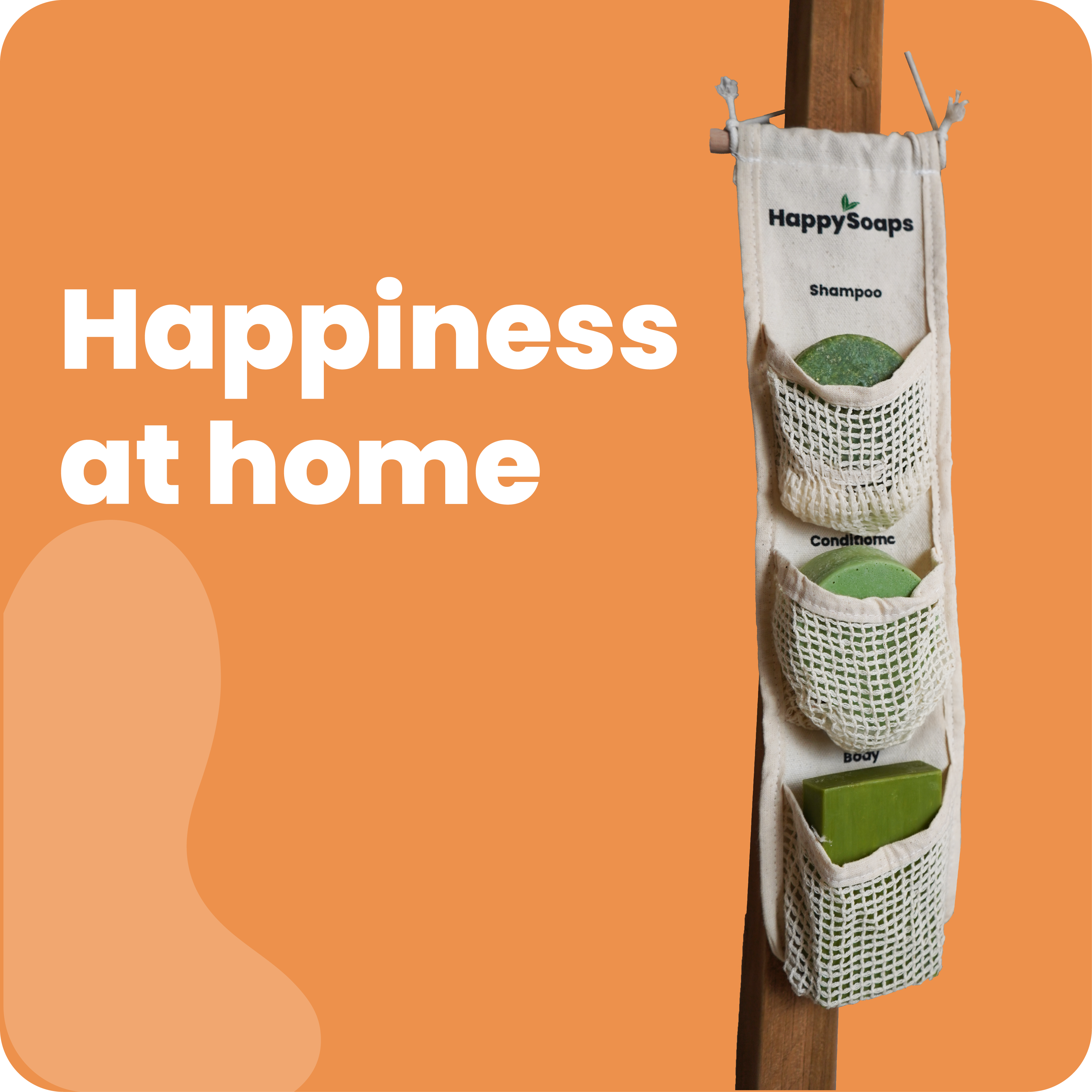 Happiness at Home giftset barhouder HappySoaps