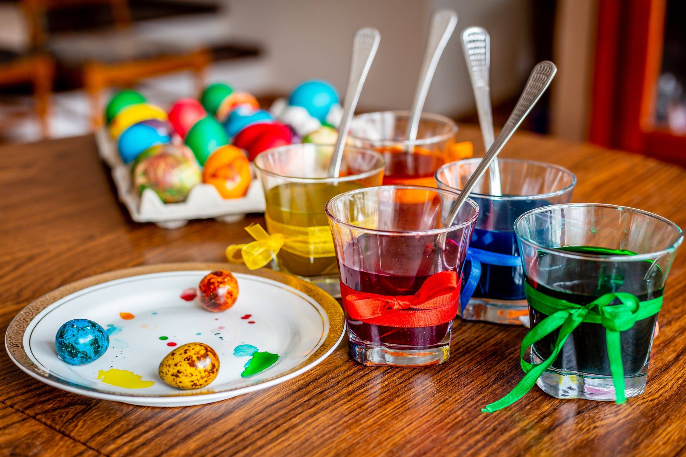 Colourful Easter Egg Glasses