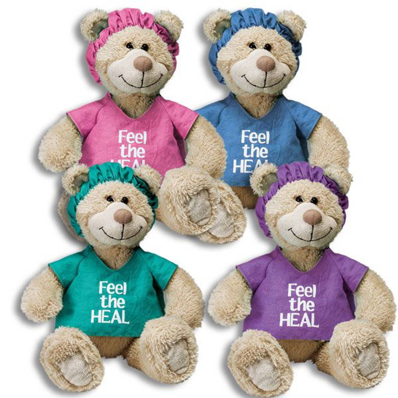12-Inch Feel the Heal Plush Teddy Bear