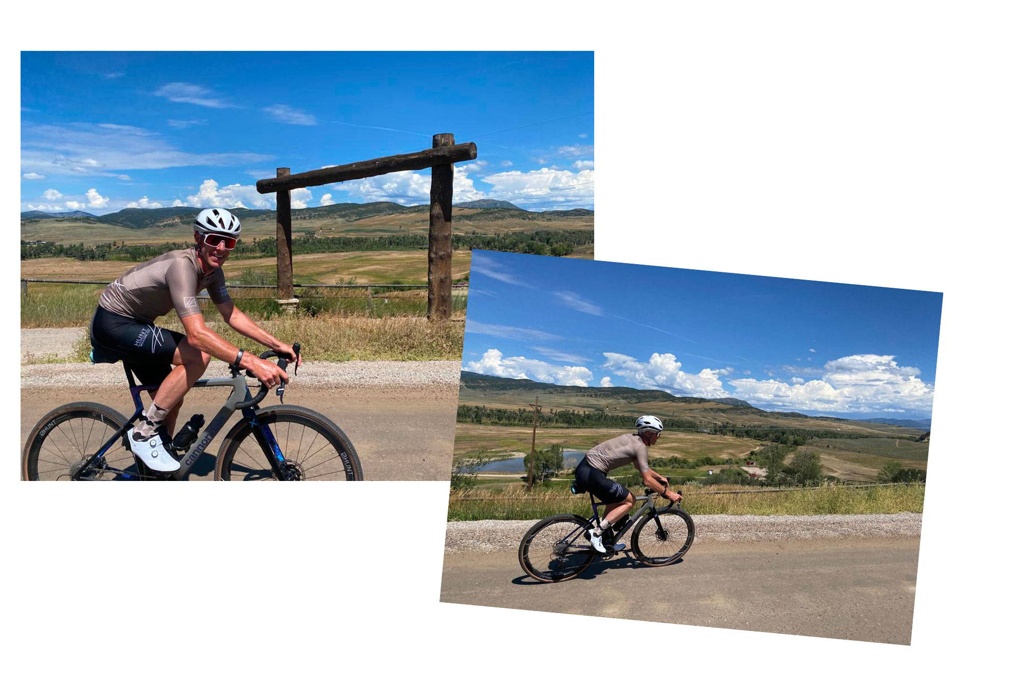 Photos of Simon riding in Steamboat springs