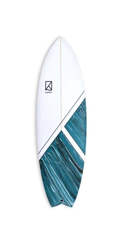 Image of our Performance Riverboard Surfboard Fish'n Chixx with swallow tail