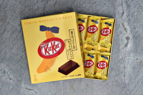 Banana flavored Kit-Kats