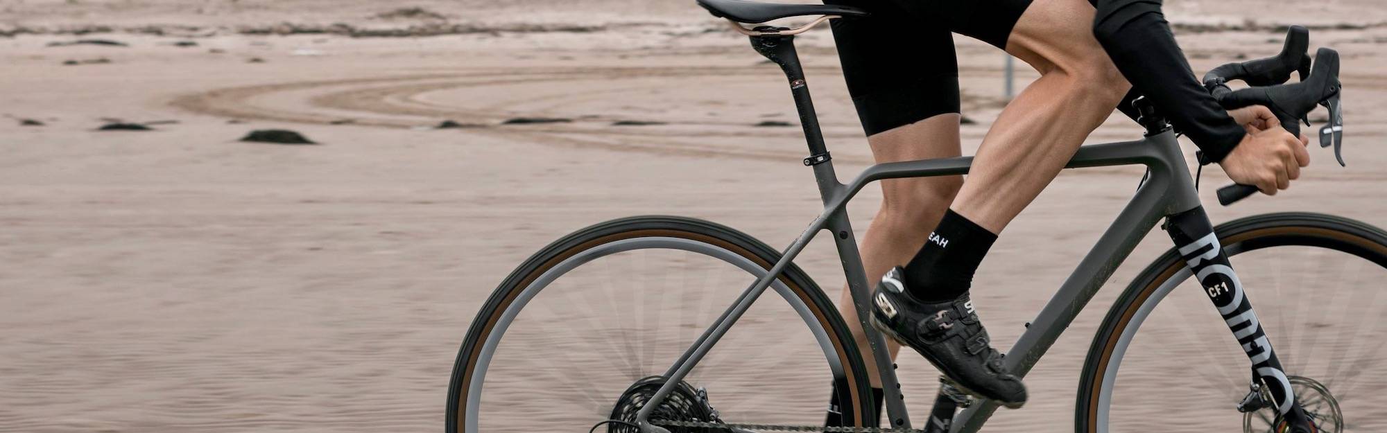 Riding gravel trails on Rondo adventure bicycles.