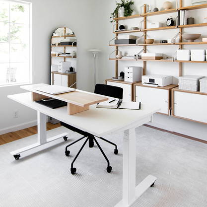 Shift Adjustable Standing Desk Made In Canada Ergonofis