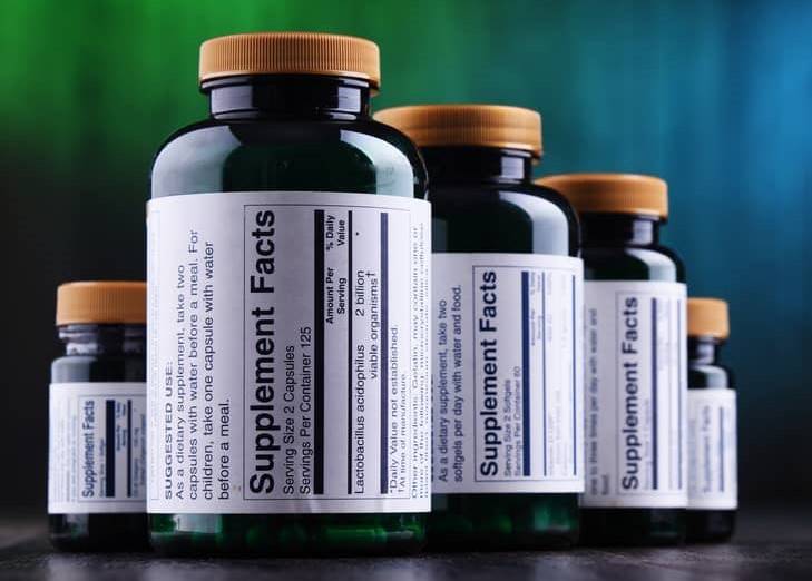 Dietary supplements packaging