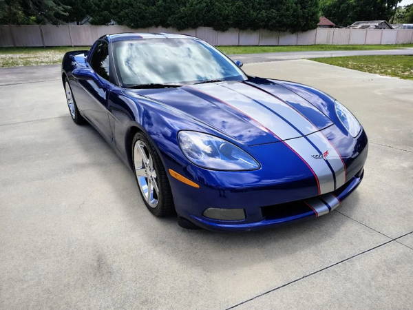 2007 Chevy Corvette with HornBlasters Shocker XL train horns