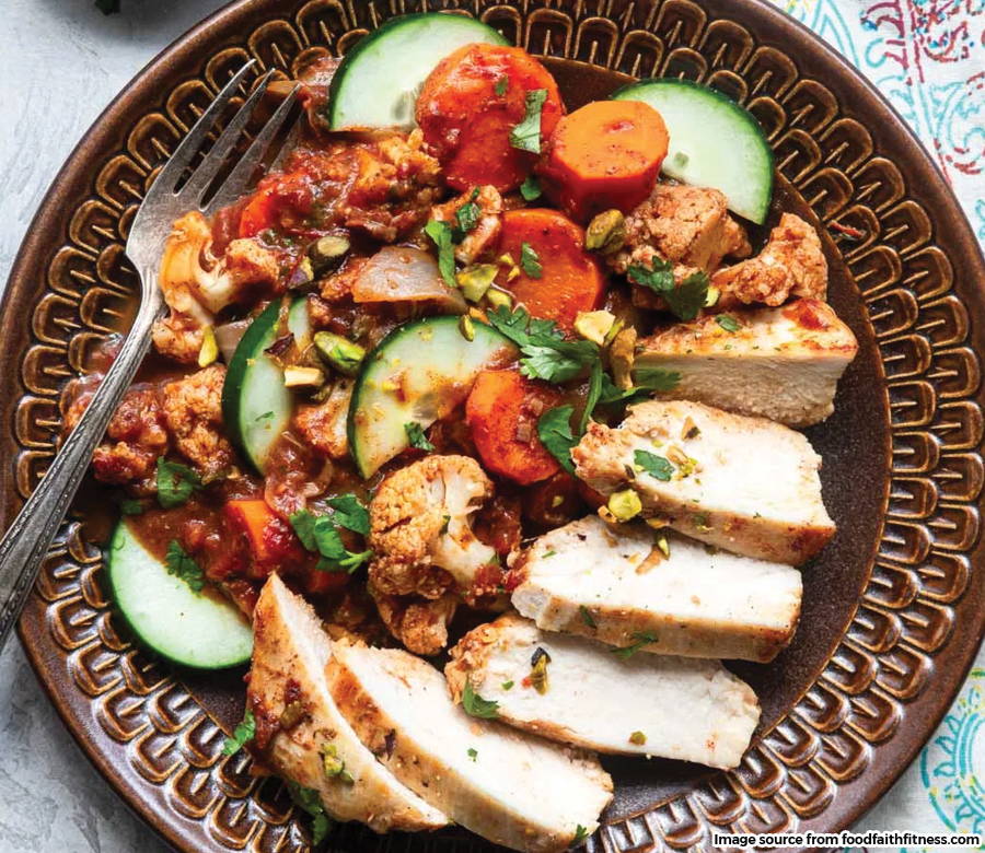 easy Moroccan chicken