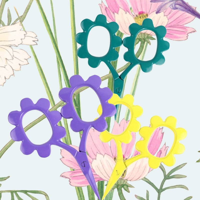 flower power scissors