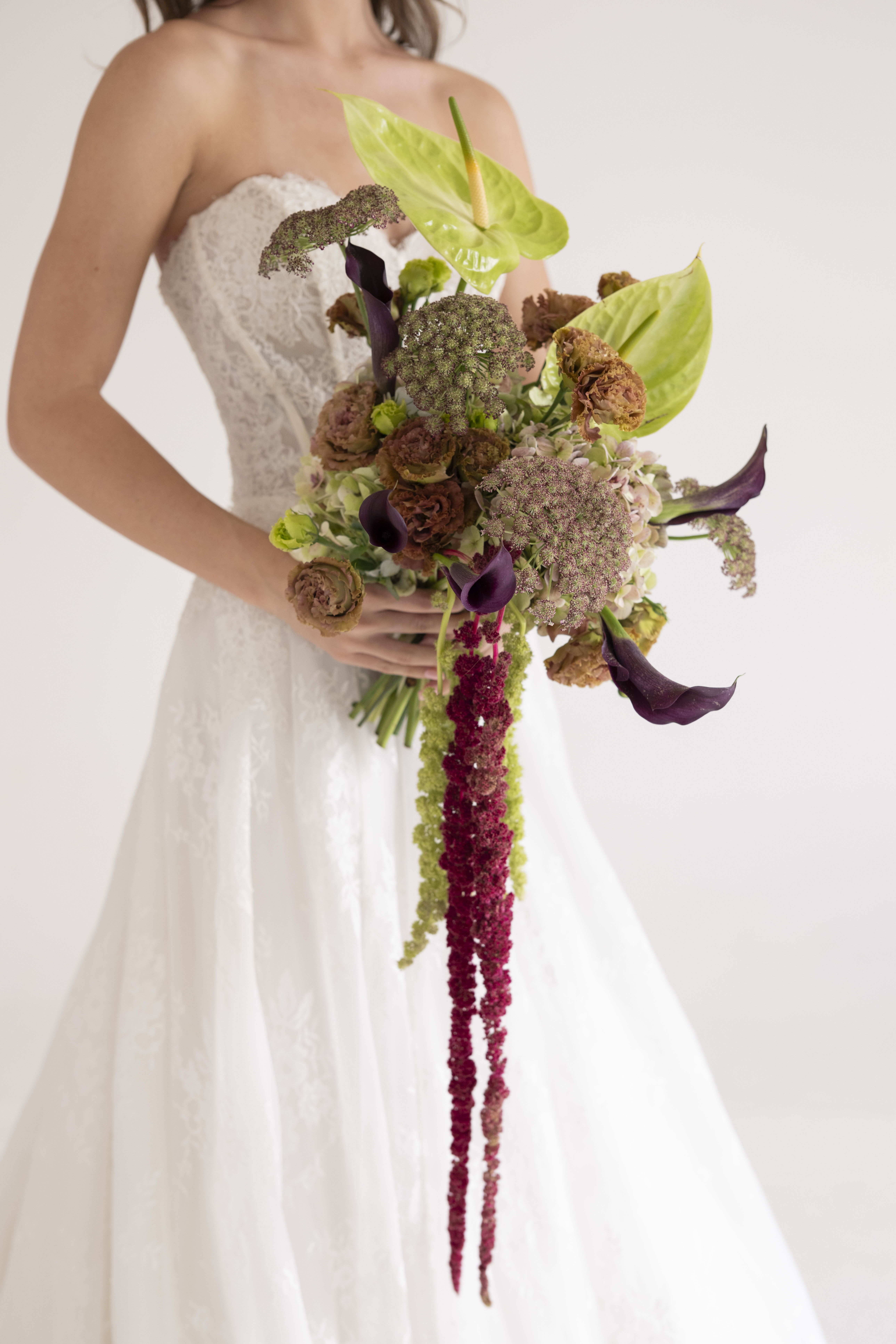 Antique Garden bridal bouquet