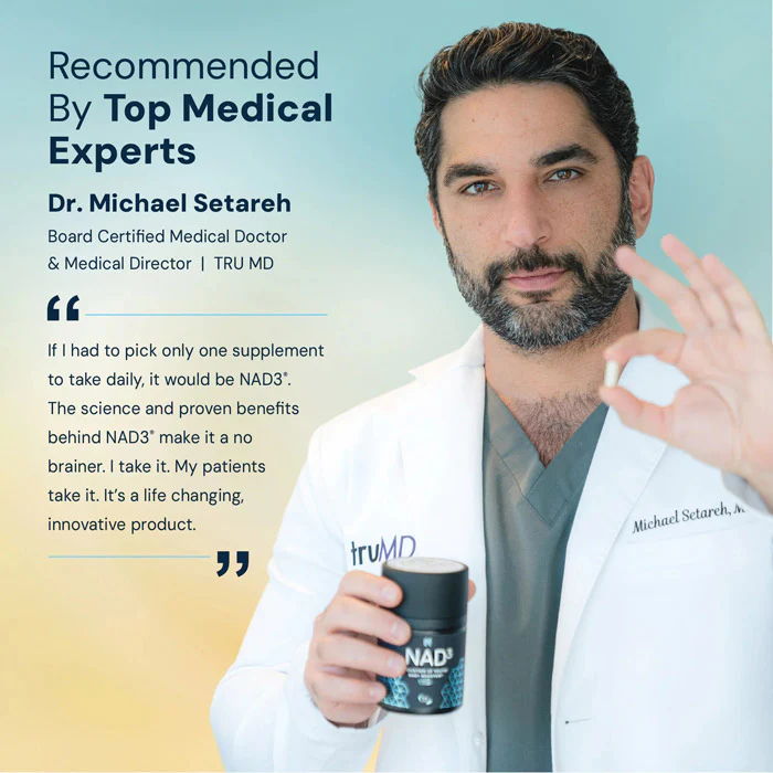NAD3 recomendado por los mejores expertos médicos por su eficacia.