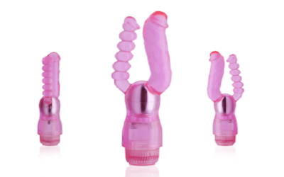 Dual dildo vibrator