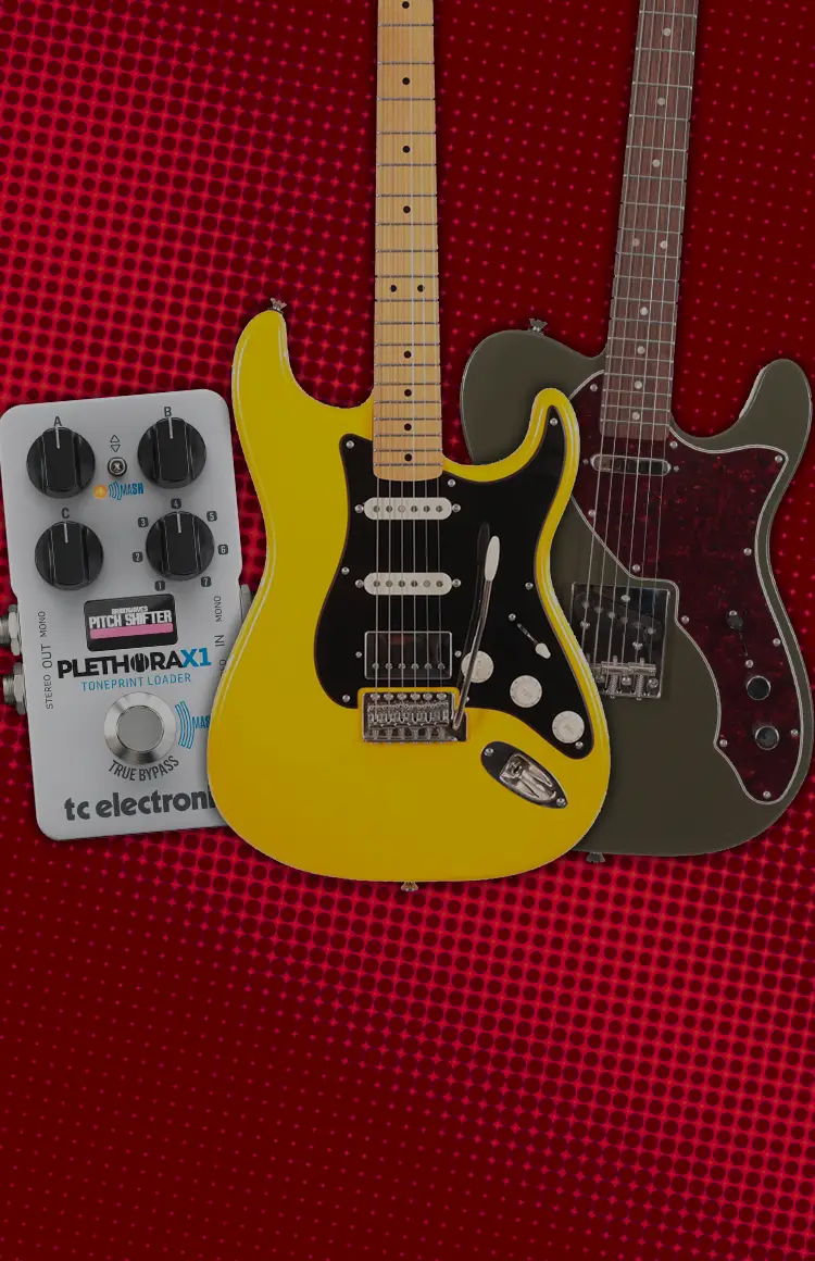 Free TC Electronic Plethora X1 worth £89.99 with select Squier FSR Classic Vibe guitars & basses - Andertons Music Co.