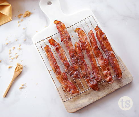candied spice bacon