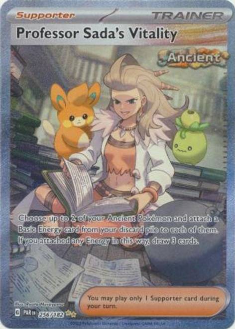 Professor Sada’s Vitality Trainer card with Ancient theme.