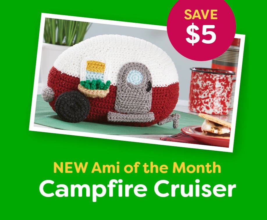 Save $5 on the New Ami of the Month Campfire Cruiser (shown in image).