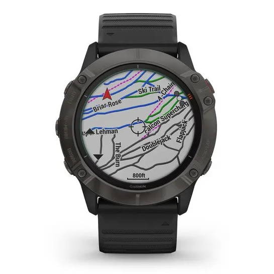 the Garmin fenix 6X Pro solar GPS smartwatch 